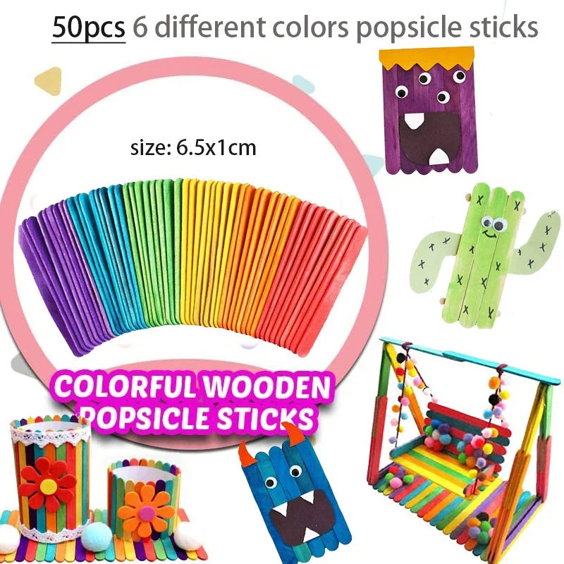 Artesanato Infantil 1000pcs -  Incentivando a imaginação das crianças!