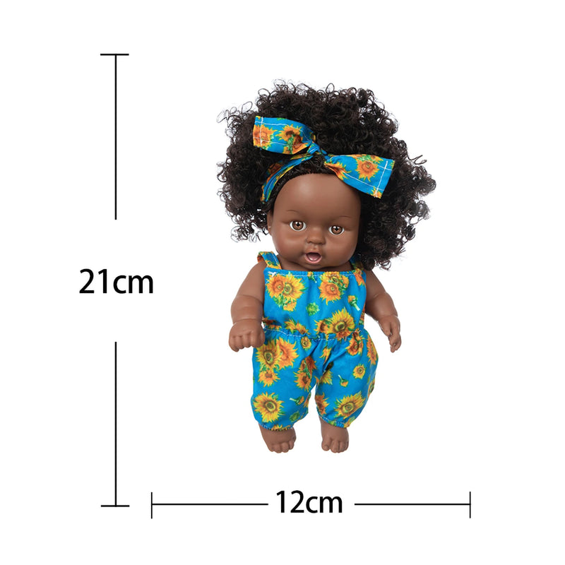 Encante-se com a Baby Doll Afro  – Beleza e Estilo com Ternura!