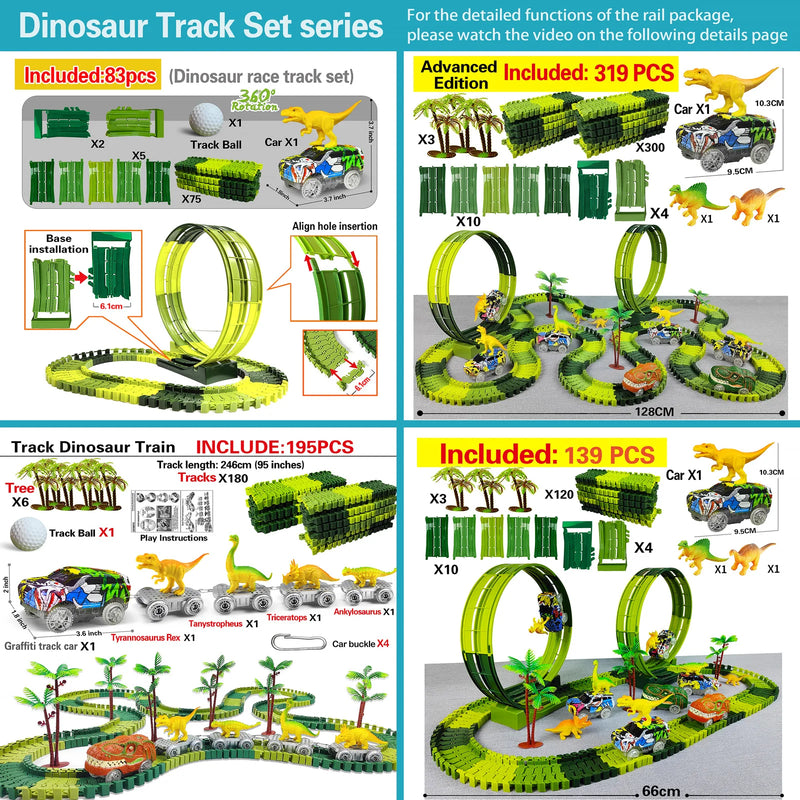 Carro de dinossauro elétrico de escalada mágica, sua criança vai amar!