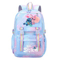 Lilo e Stitch Mochila impermeável de grande capacidade para escola!