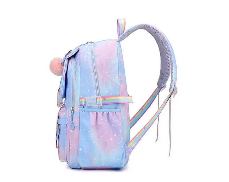 Lilo e Stitch Mochila impermeável de grande capacidade para escola!