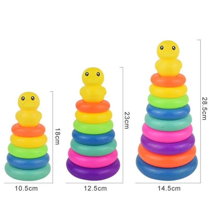 Montessori Baby Toy Empilhamento de Rosquinhas! Promoção dia Das Crianças!