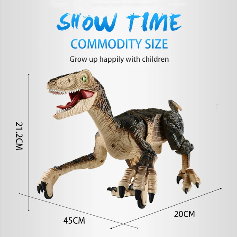 Dinossauros de Controle Remoto com Laser -  spray - som -  O presente ideal para sua Criança!