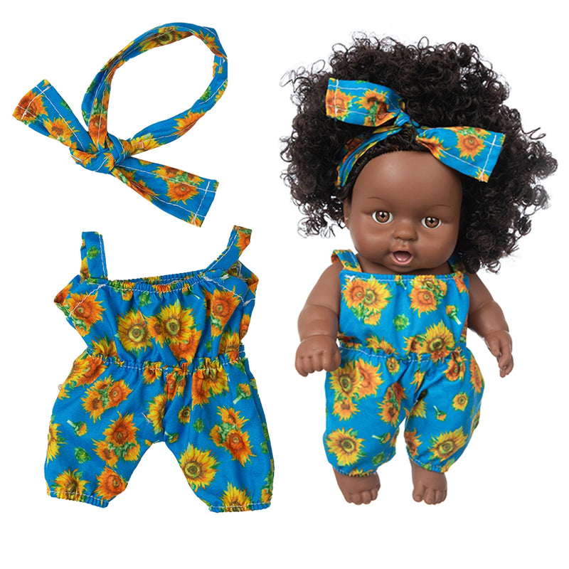 Encante-se com a Baby Doll Afro  – Beleza e Estilo com Ternura!