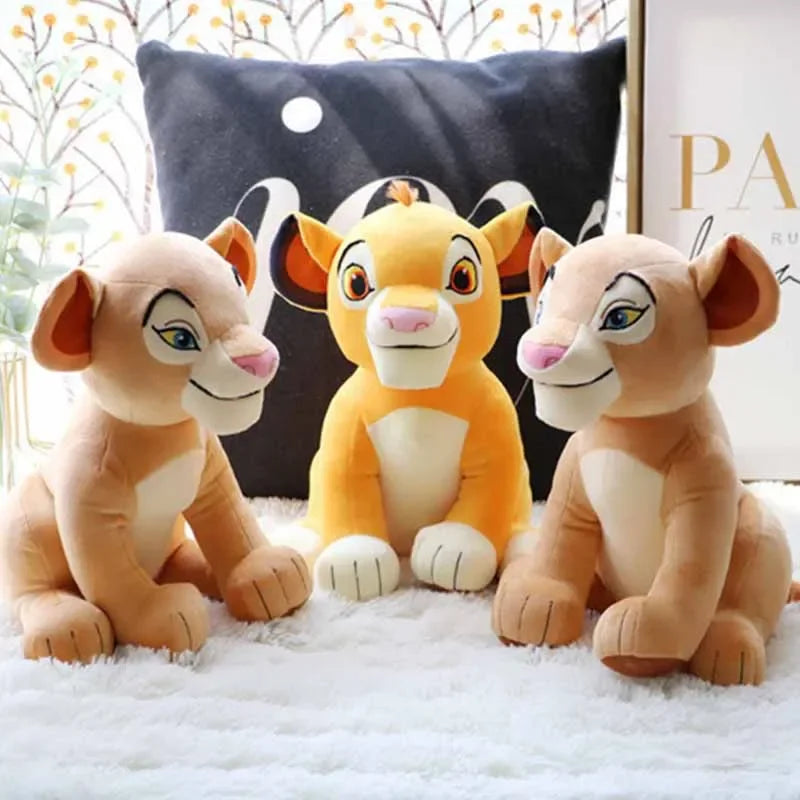 Garanta Já o Seu Simba de Pelúcia 30cm – O Rei Leão, Macio e Perfeito para Presentes Infantis!