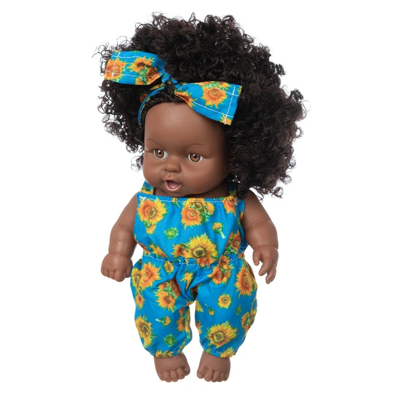 Encante-se com a Baby Doll Afro  – Beleza e Estilo com Ternura!