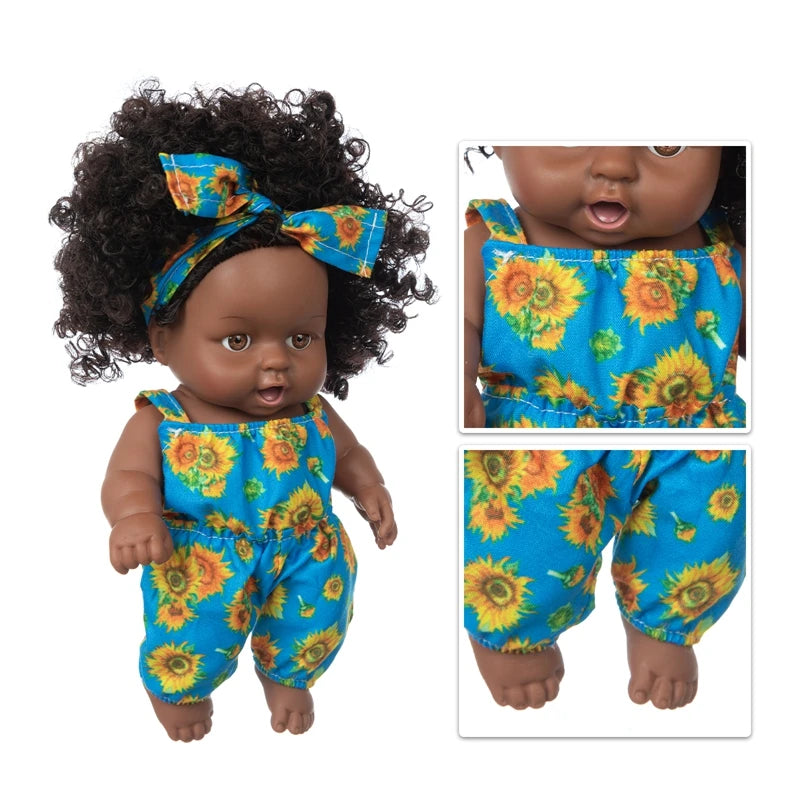 Encante-se com a Baby Doll Afro  – Beleza e Estilo com Ternura!