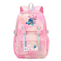 Lilo e Stitch Mochila impermeável de grande capacidade para escola!