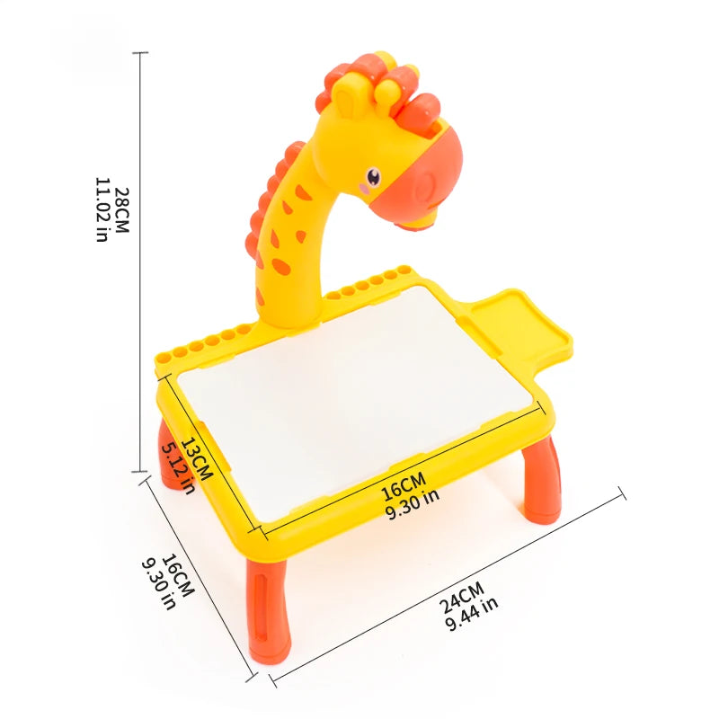 Mesa de luz - Projeção de imagens para crianças! Torne seus Desenhos Mais Divertidos!