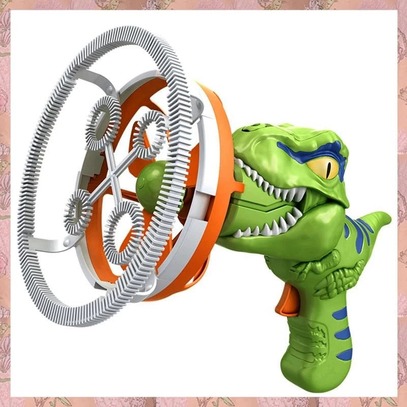 Máquina De Bolhas De Dinossauro Com Ventilador Em Bolha Elétrica Portátil Brinquedos!